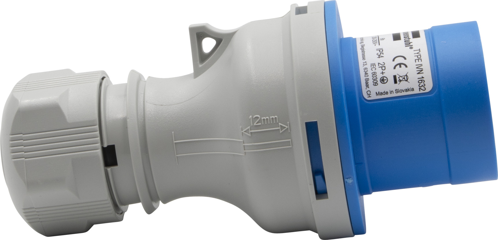 CEE-Einspeisungsstecker, Einklappbar, 230 V, 16 A | Produktbild-Vorschau 2