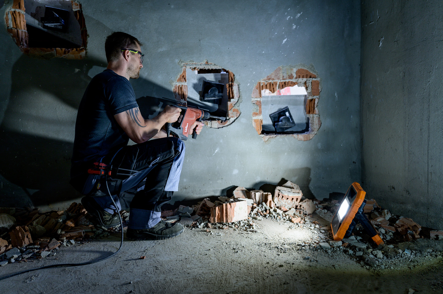 Paack Faretto Proiettore LED 20W Solid IP65  10 Un.  Bianco Naturale 4000k 89142173