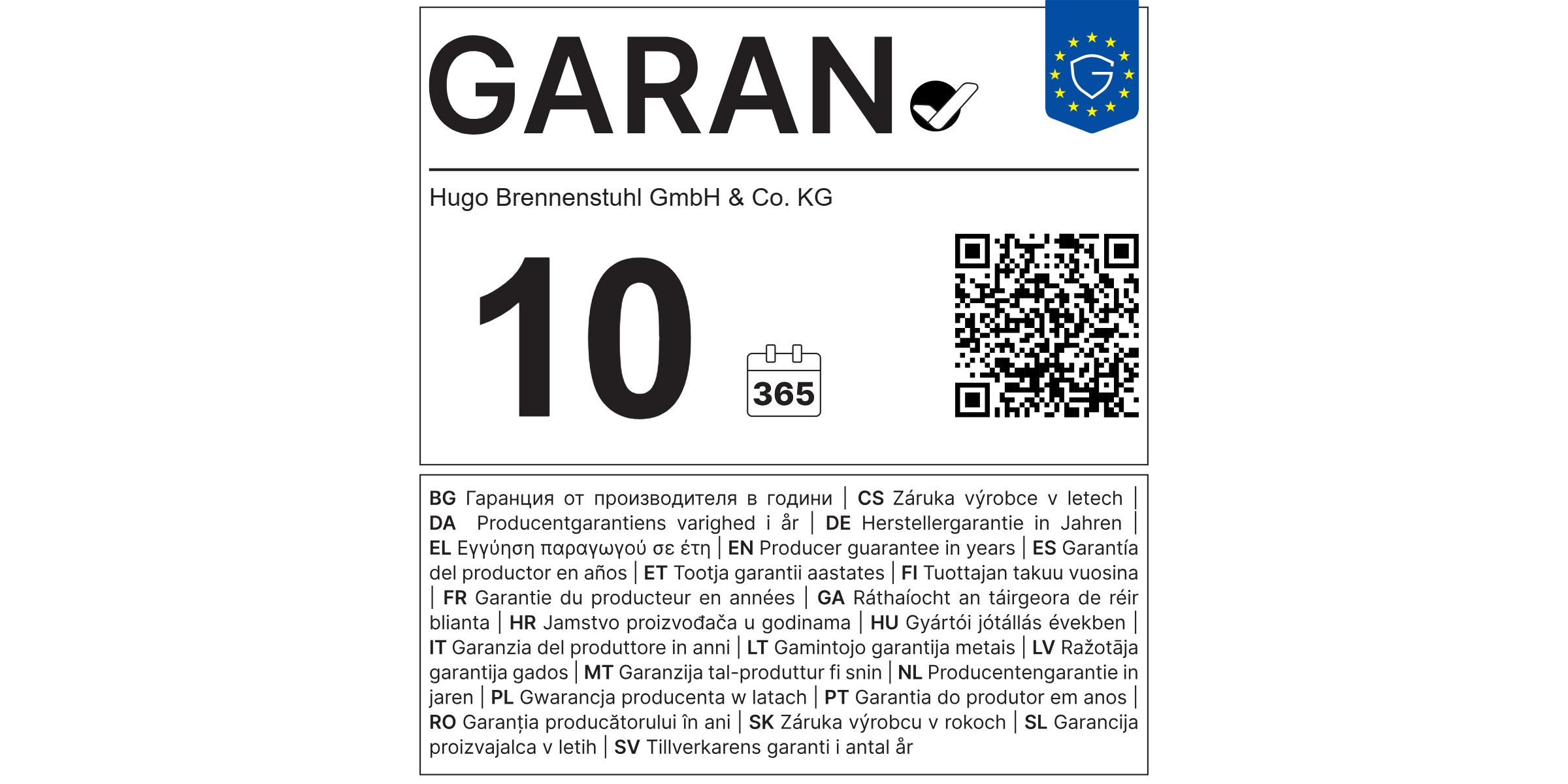 GARAN-Label-5-Jahre