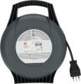VL-X Vario-Line Kabelbox, 4-fach schwarz/lichtgrau, Kabel 10m H05VV-F 3G1,0 *CH* - Produktansicht