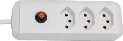 cleverLINE Steckdosenleiste 3-fach weiss 1,5m H05VV-F 3G1,0 *CH*