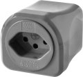 Weltreisestecker mit 6-Adaptern mit 10A Sicherung,Blister verpackt *CH* - Produktansicht