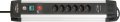 Premium-Alu-Line Steckdosenleiste mit USB-Ladefunktion 6-fach 3m H05VV-F 3G1,5 *CH* - Produktbild