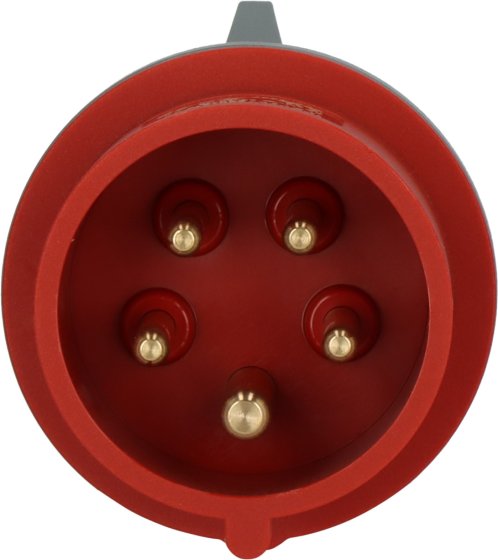 CEE-Stecker 5-polig 400V/16A IP44 - Produktansicht