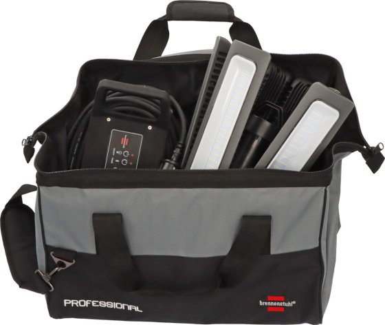 Professional 360° LED Baustrahler JF9120, 185W, 23500 lm, Kabel 6,7m H07RN-F 3G1,0 + 3,3m H05RN-F 2x1,0 *CH* - Produktansicht