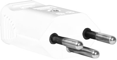 Montagestecker T12 230V/10A, weiss