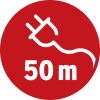 BAT Kabeltrommel SK Bretec 290 50m AT-N07V3V3-F 3G1,5 gelb IP44