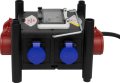 Kompakter Stromverteiler BSV 3 - FI/16, 3x CEE 400V/16A, 2x Typ T25 (IP55), 2x Typ T23 (IP55) *CH* - Produktansicht