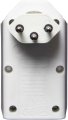 cleverLINE Abzweigstecker 2-fach weiss, drehbar bis 300° ohne Aufhänger *CH*  - Produktansicht