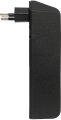 cleverLINE Abzweigstecker 3-fach schwarz mit USB Typ-A und USB Typ-C, drehbar bis 300° ohne Aufhänger *CH* - Produktansicht