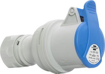 CEE/3-Kupplung 230V/16A IP54