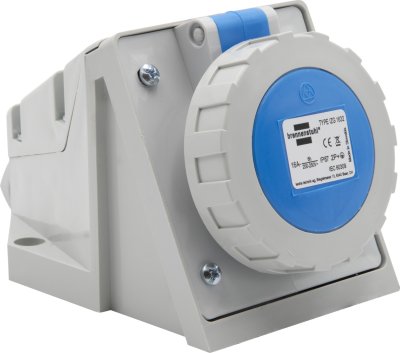 CEE-Wandsteckdose 230V/16A 3-polig IP67