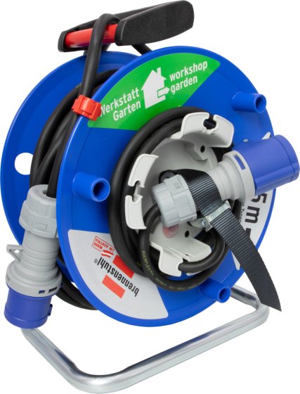 Garant CEE/3 G Campingkabeltrommel ST 290 IP44, 25m H07RN-F 3G2,5 - Produktbild
