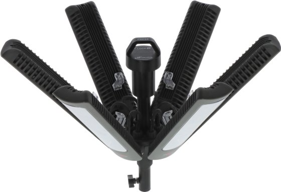 360&deg; LED Baustrahler Set &ndash; bestehend aus LED Baustrahler 275W 9171652300, Bau-Teleskop Stativ 1170310040 und Transporttasche 9171990105
 - Produktansicht