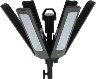 360&deg; LED Baustrahler Set &ndash; bestehend aus LED Baustrahler 275W 9171652300, Bau-Teleskop Stativ 1170310040 und Transporttasche 9171990105
