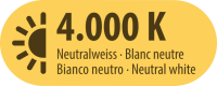 LED-Verlängerungsschlauch BS2540 SE, 25m, 4000K, einseitig beleuchtet