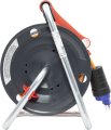 Garant ST 240 Kabelrolle, 3x Steckdose T13, Stecker T13, 25m H07BQ-F 3G1,5 orange, CH Stecksystem IP55 - Produktansicht