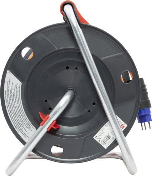 Garant ST 290 Kabelrolle, 3x Steckdose T13, Stecker T13, 33m H07BQ-F 3G1,5 orange, CH Stecksystem IP55 - Produktansicht