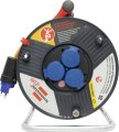 Garant ST 290 Kabelrolle, 3x Steckdose T13, Stecker T13, 33m H07BQ-F 3G1,5 orange, CH Stecksystem IP55 - Produktansicht