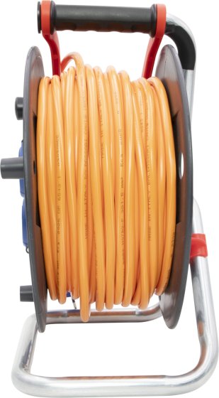 Garant ST 290 Kabelrolle, 3x Steckdose T13, Stecker T13, 50m H07BQ-F 3G1,5 orange, CH Stecksystem IP55 - Produktansicht