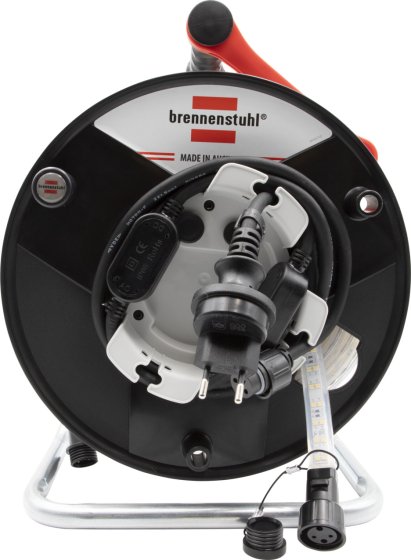 LED-Lichtschlauch BS2540SI D auf Aufbewahrungstrommel, 25m, 4000K, beidseitig, 2m H07RN-F 2X1,5 Typ 11 (IP55) *CH* - Produktansicht