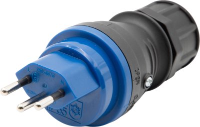 Montagestecker Typ T13, 230V/10A, IP55