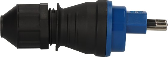 Montagestecker Typ T13 mit Feinsicherung 10A, 230V/10A, IP55 - Produktansicht