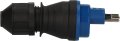 Montagestecker Typ T13 mit Feinsicherung 10A, 230V/10A, IP55 - Produktansicht