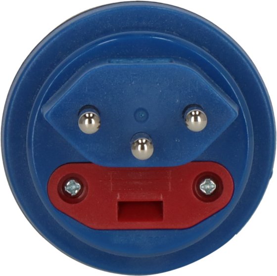 Montagestecker Typ T13 mit Feinsicherung 10A, 230V/10A, IP55 - Produktansicht