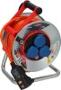 Garant&reg; Kabeltrommel SK 240 mit Bretec und PRCD (30mA), 3x T13 (IP55), 25m AT-N07V3V3-F 3G1,5 orange