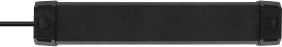 Premium-Line Steckdosenleiste 4-fach (Typ T13) mit 2x USB C PD 65W und USB A 18W schwarz, 3m H05VV-F 3G1,5 - Produktansicht