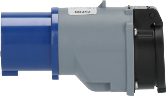 CEE-Adapter 230V/16A (IP44) auf Typ T23 (IP55) - Produktansicht
