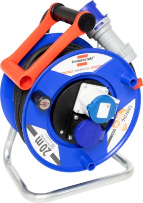 Garant CEE/3 Camping-Kabeltrommel ST 240 IP44, 1x CEE 16A/230V, 1x Typ T23 (IP55), 20m H07RN-F 3G2.5