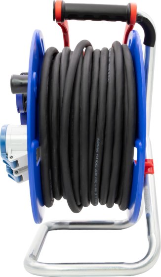 Garant CEE/3 Camping-Kabeltrommel ST 300 IP44, 2x CEE 16A/230V, 2x Typ T23 (IP55), 25m H07RN-F 3G2.5 - Produktansicht