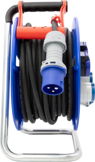 Garant CEE/3 Camping-Kabeltrommel ST 300 IP44, 2x CEE 16A/230V, 2x Typ T23 (IP55), 25m H07RN-F 3G2.5 - Produktansicht