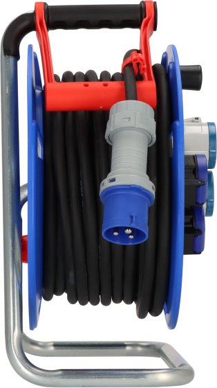 Garant CEE/3 Camping-Kabeltrommel ST 300 IP44, 2x CEE 16A/230V, 2x Typ T23 (IP55), 25m H07RN-F 3G2.5 - Produktansicht