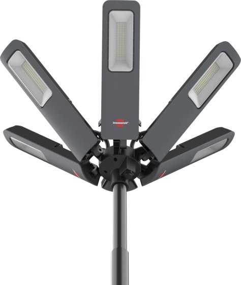 360&deg; LED Baustrahler Set &ndash; bestehend aus LED Baustrahler 185W 1171652200, Bau-Teleskop Stativ 1170310040 und Transporttasche 9171990105 - Produktansicht
