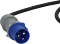 Camping CEE Verl&auml;ngerungskabel IP44 10m schwarz H07RN-F 3G2,5 CEE-Stecker, Winkelkupplung 230V/16A - Produktansicht