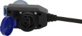Camping CEE Verl&auml;ngerungskabel IP44 10m schwarz H07RN-F 3G2,5 CEE-Stecker, Winkelkupplung 230V/16A - Produktansicht