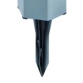 Solar LED-Fußwegleuchte SOL FL 13007 IP44 mit Infrarot-Bewegungsmelder und Dämmerungssensor 13xLED 91lm Farbe Alu/Silber - Produktansicht