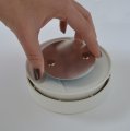 Magnet Montageplatte BR 1000 für Rauchwarnmelder - Produktansicht