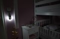 LED-Nachtlicht NL 09 MB mit Infrarot-Bewegungsmelder und Dämmerungssensor 9 LED 25lm - Anwendungsbild