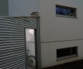 Solar LED-Strahler SOL 800 IP44 mit Infrarot-Bewegungsmelder anthrazit - Anwendungsbild