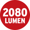 LED Strahler AL 2000 P mit Bewegungsmelder 20W, 2080lm, IP44