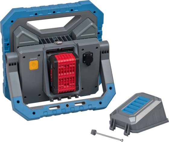 Mobiler LED Hybrid Strahler BS 8052MH CH Hybrid, Bosch System, 7900lm, IP55 - Produktansicht
