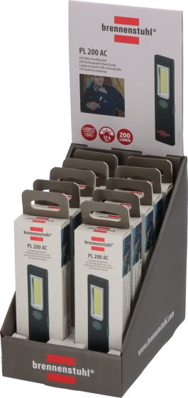 LED Akku Handleuchte PL 200 AC, 200lm - Produktansicht