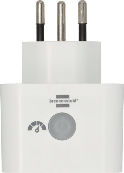 brennenstuhl®Connect WiFi Steckdose mit Energiemessung WAE 3600 XS01 weiß IP20 *CH* - Produktansicht