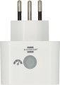 brennenstuhl®Connect WiFi Steckdose mit Energiemessung WAE 3600 XS01 weiß IP20 *CH* - Produktansicht