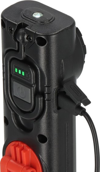 Akku LED Handlampe HL 600 AD mit Dynamo-Schnellladem&ouml;glichkeit 600+180lm, IP54 - Produktansicht