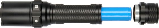 Akku Fokus Selektor LED Taschenlampe TL 801 AFS, IP44, 800lm - Produktansicht
